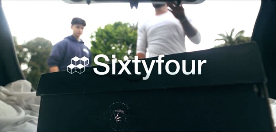 Frame from the SixtyFour film
